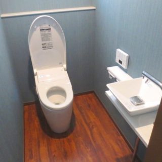 和式トイレを高級ホテルのトイレのようにリフォーム