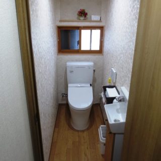 和風住宅のトイレ・廊下リフォーム